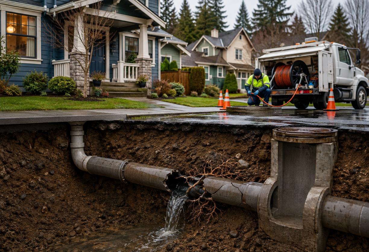 Can Home Insurance Cover Side Sewer Damage in Seattle?